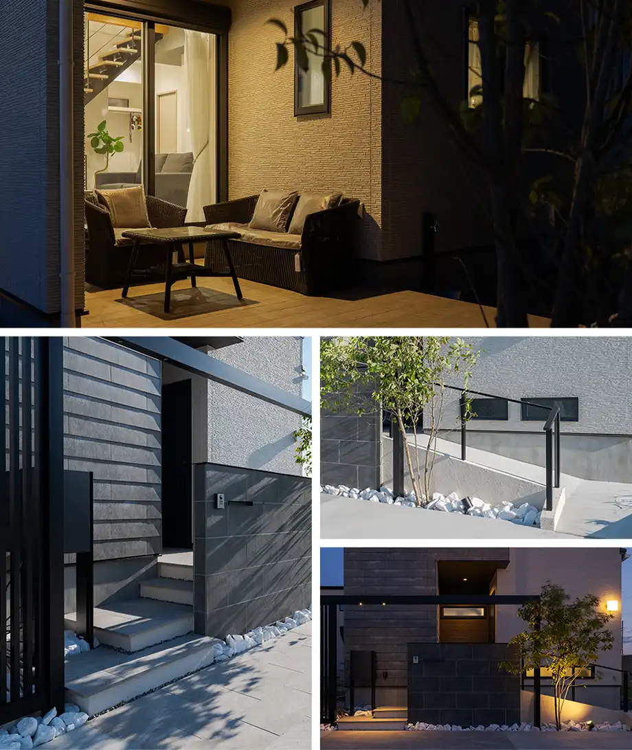 高級感あるエクステリア