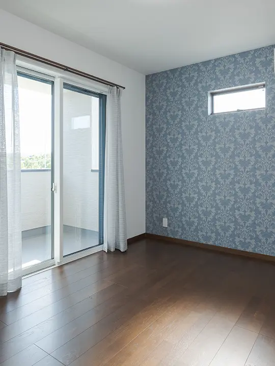 主寝室とインナーバルコニーの写真,ギャラリー,リーフコート名古屋茶屋,注文住宅,モデルハウス