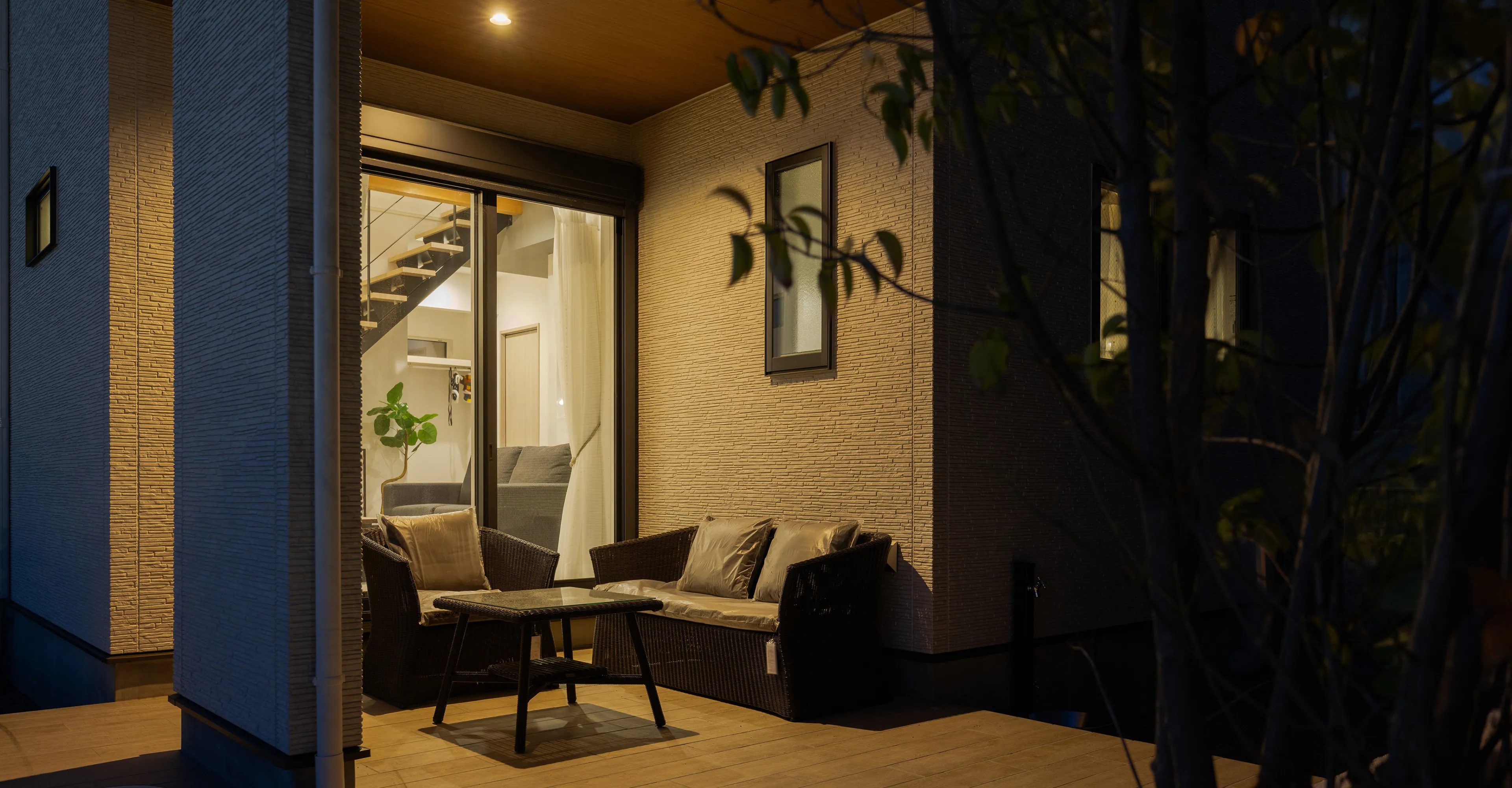 【モデルハウス】リーフコート名古屋茶屋,昼間の外観,上質な佇まいと性能を併せ持ったワンランク上の暮らし