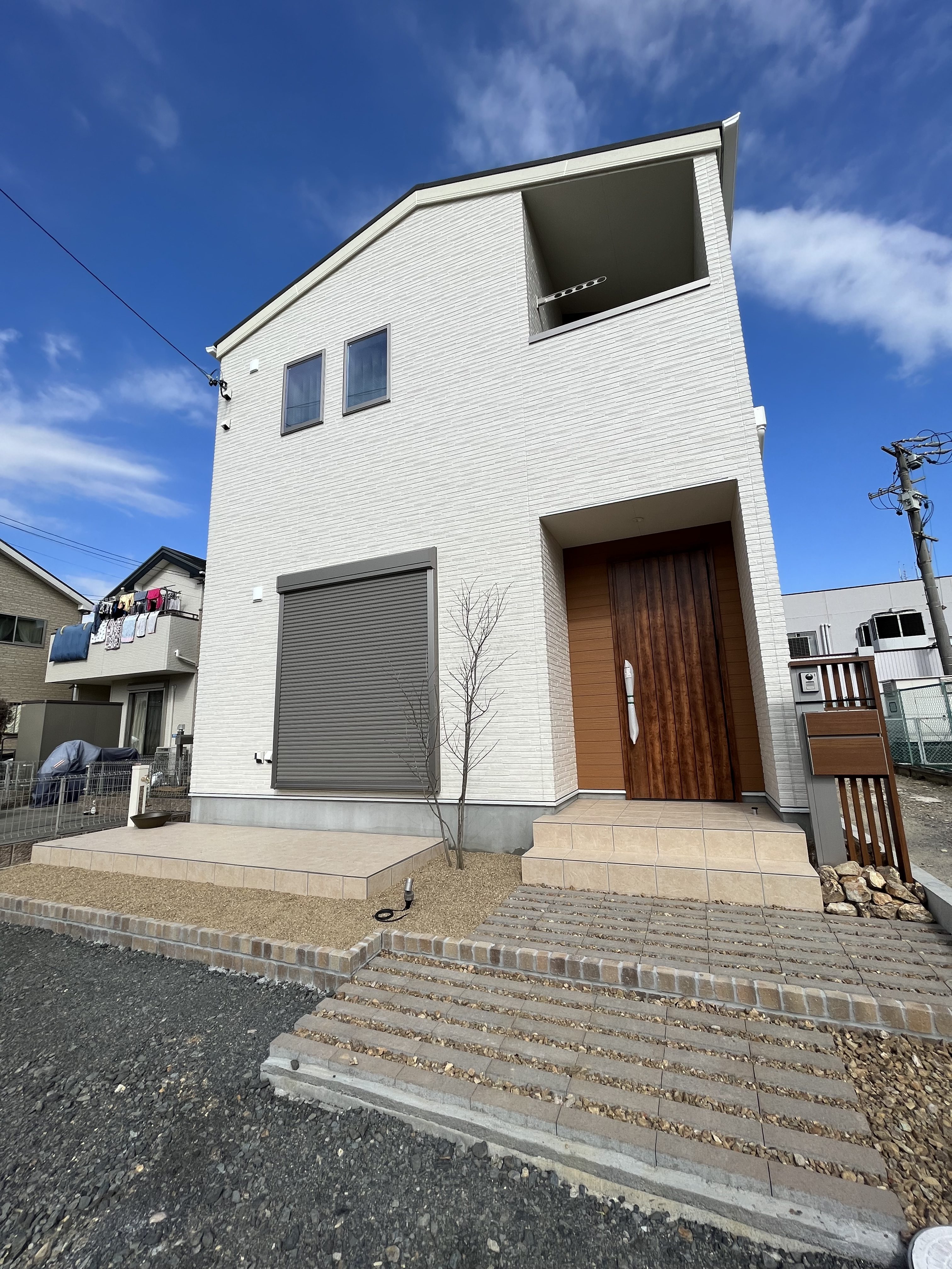 コンパクトに暮らす仲良し家族の注文住宅